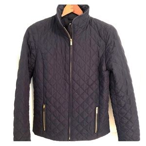 J.Crew Quilted Navy Jacket